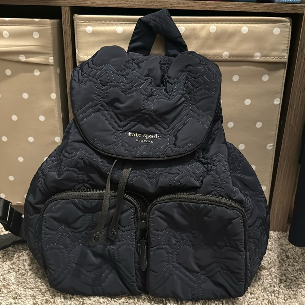 Navy Kate Spade Backpack